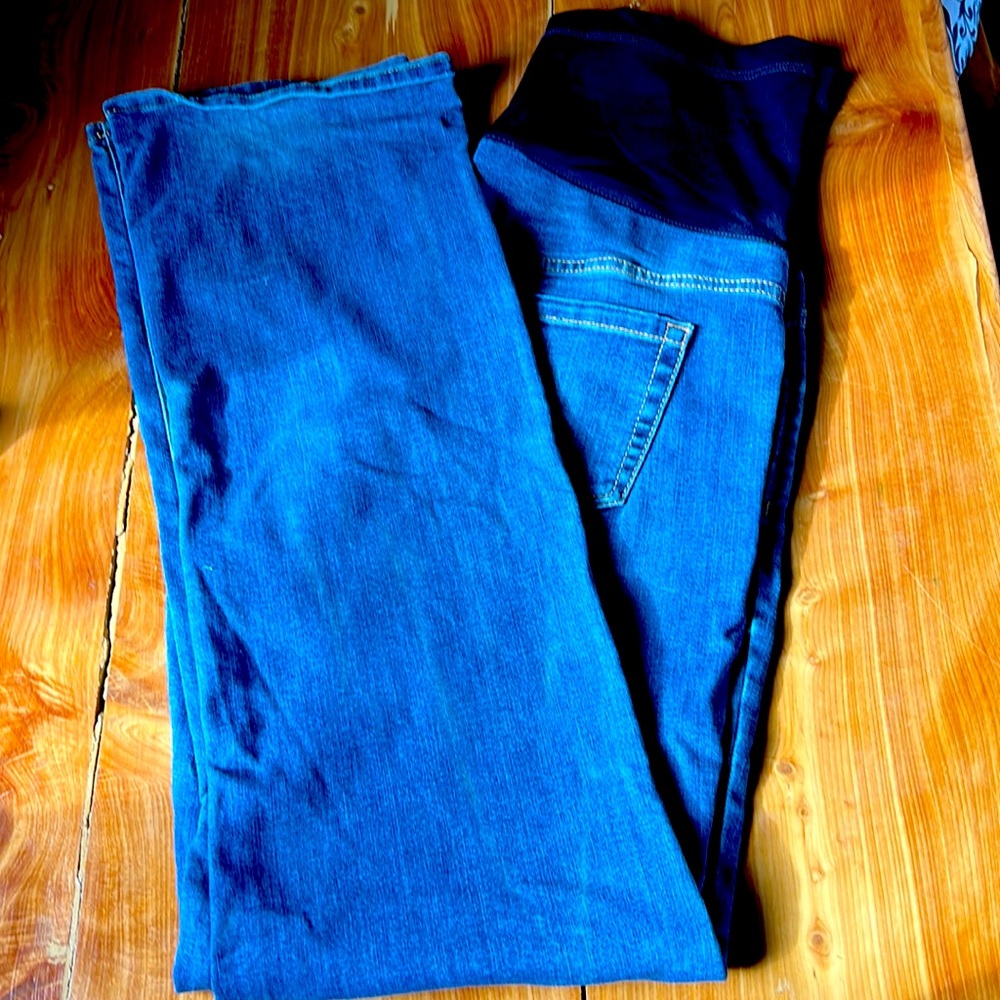 Liz Lange Bootcut maternity jeans